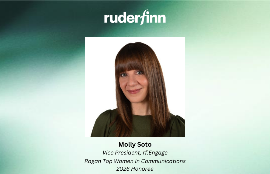 Ruder Finn’s Molly Soto Honored in Ragan’s 2026 Class of Top Women in Communications